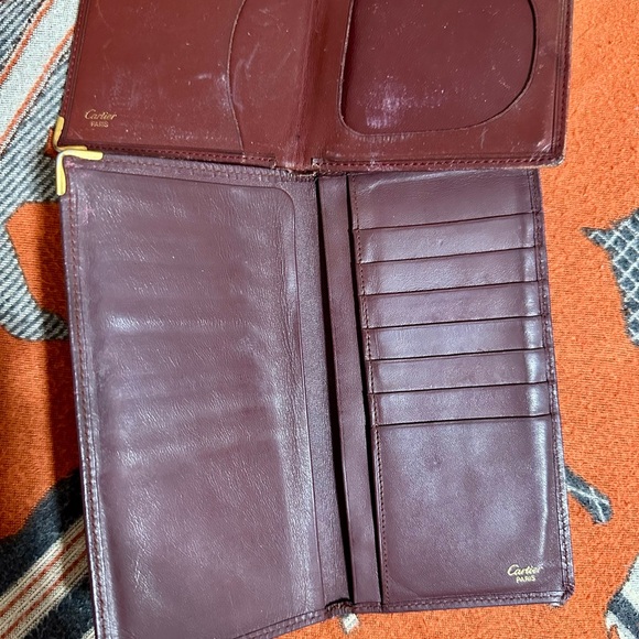 CARTIER ❤️🌟SET OF TWO WALLET AS IS⭐️ - Picture 2 of 2